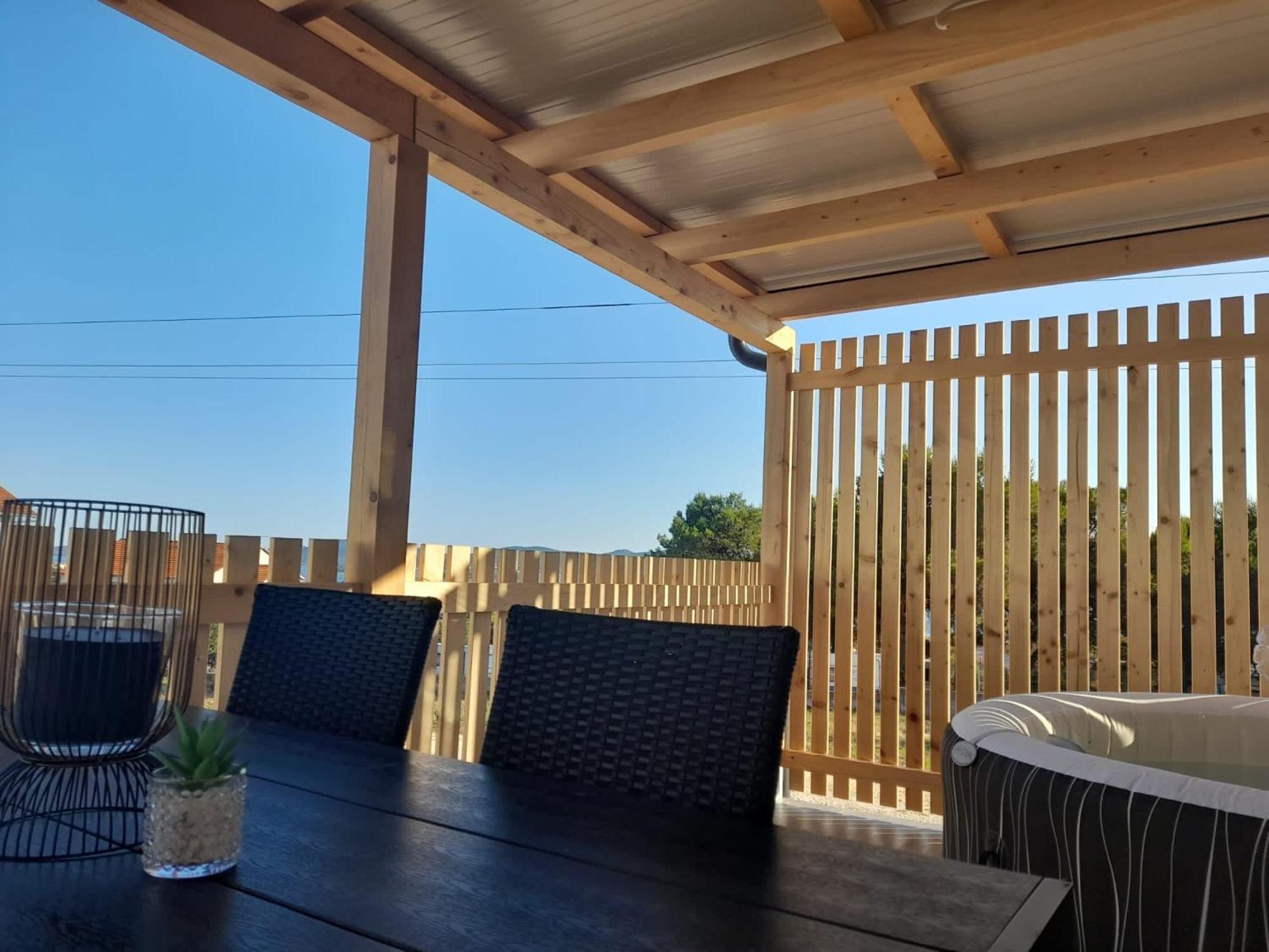 Tiny House Lily With Jacuzzi Apartment Sveti Filip i Jakov Exterior foto