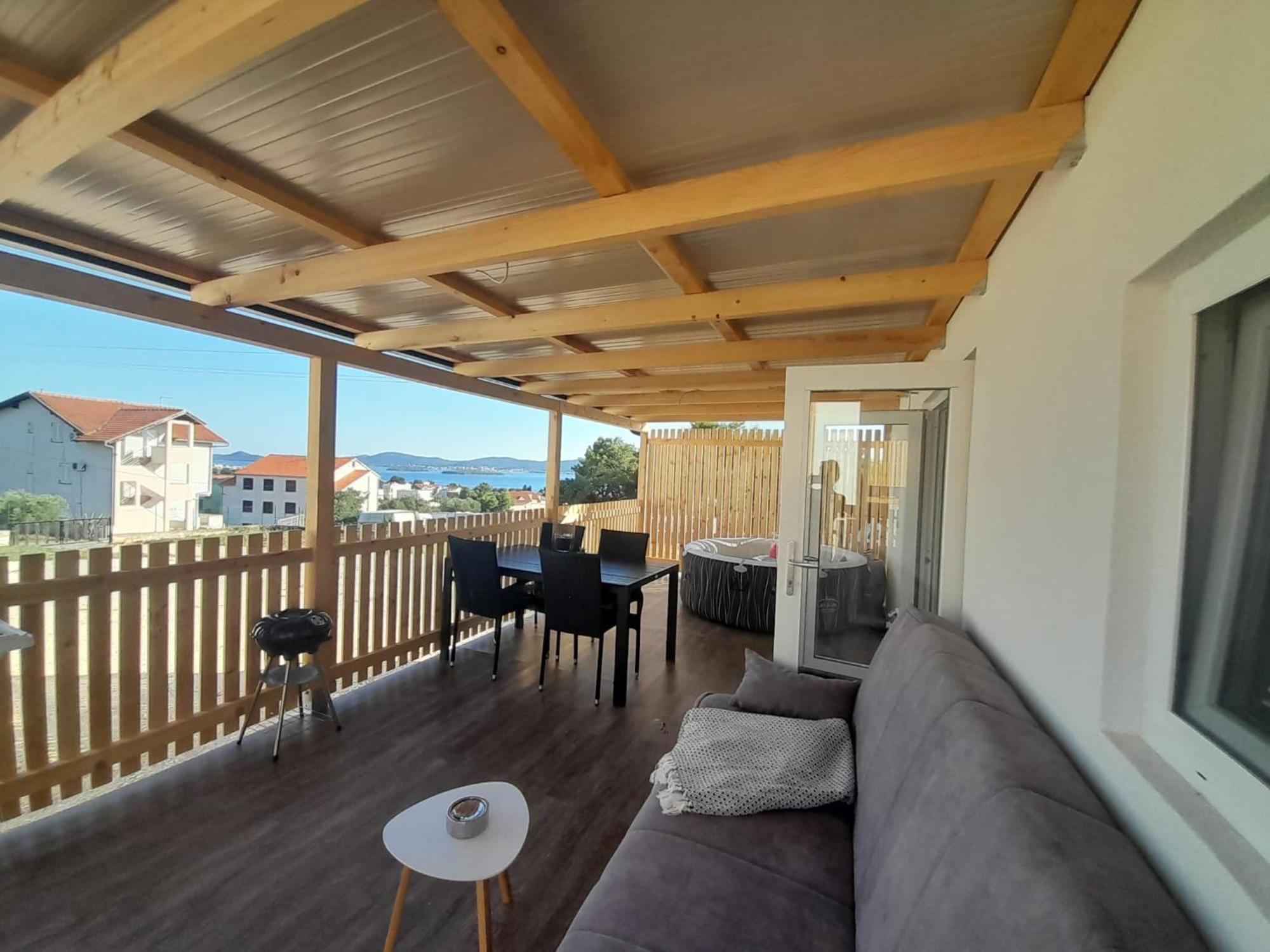 Tiny House Lily With Jacuzzi Apartment Sveti Filip i Jakov Exterior foto